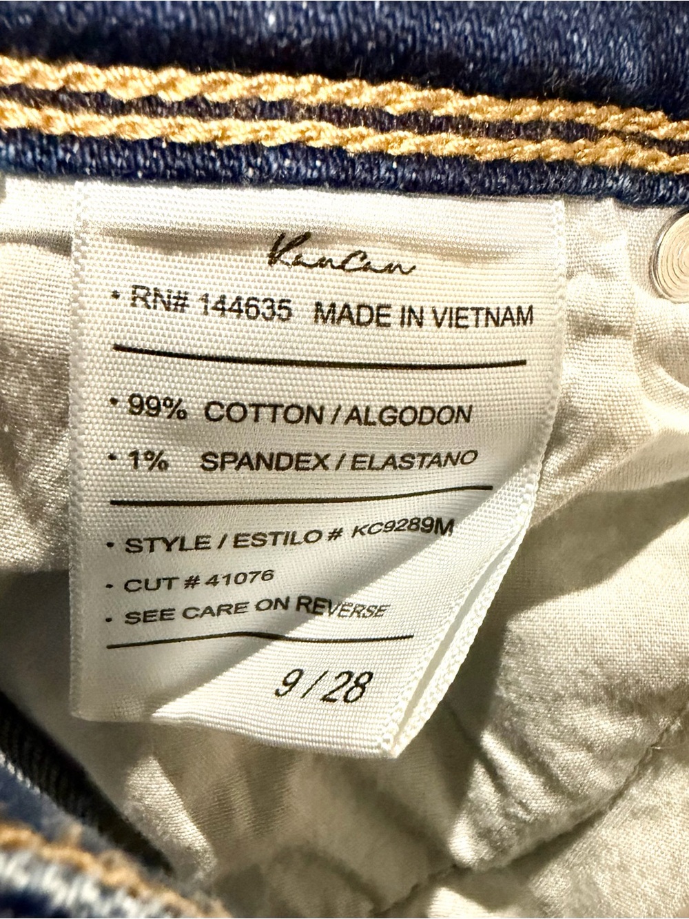 Kancan Wide Leg Flare High Rise Jeans Sz 28 - Picture 6 of 14